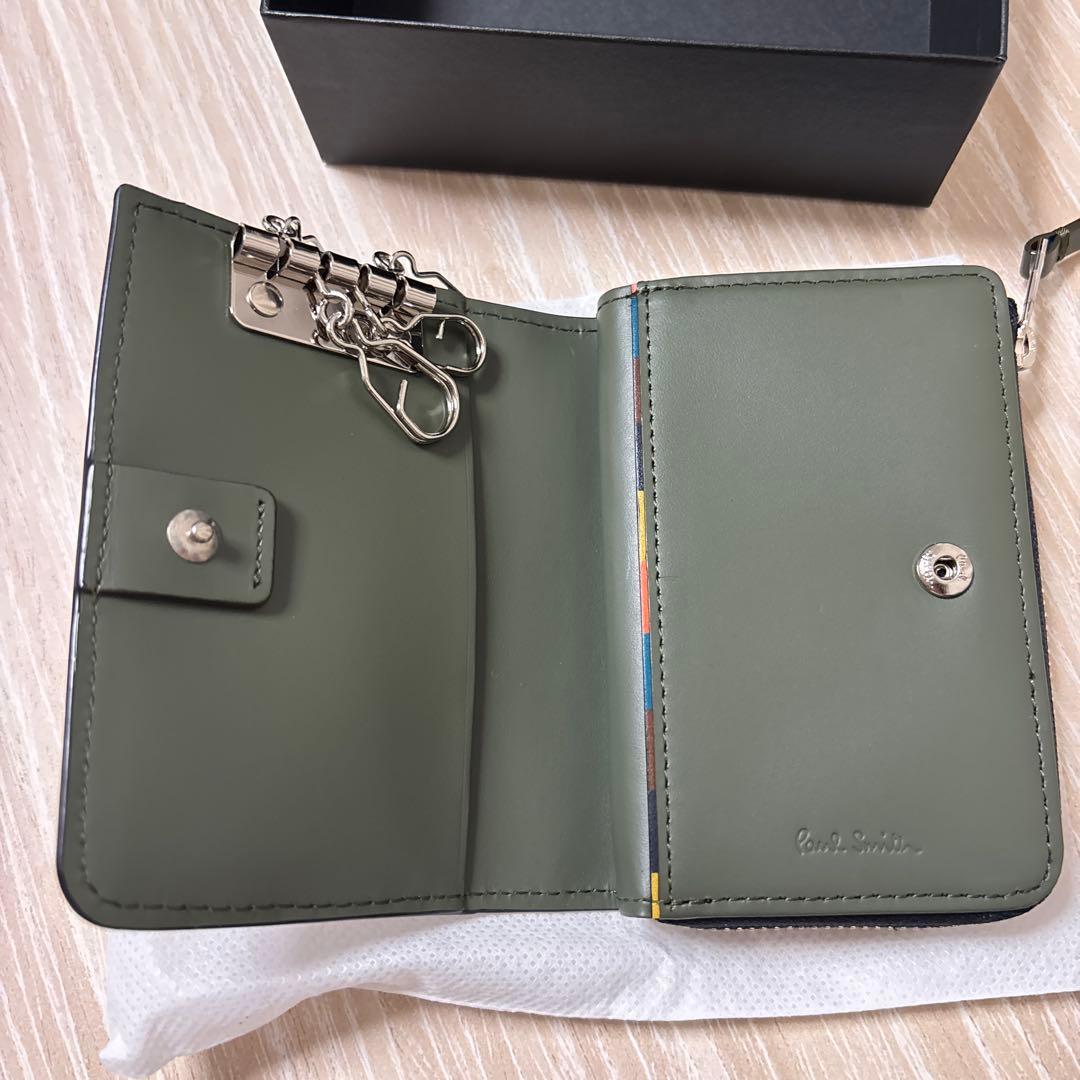 ポールスミス 財布 ケース ネイビー 新品★