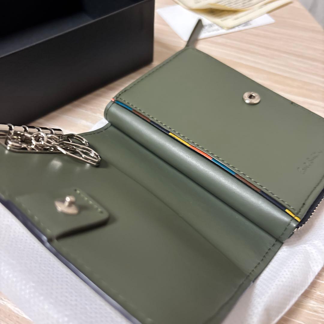 ポールスミス 財布 ケース ネイビー 新品★