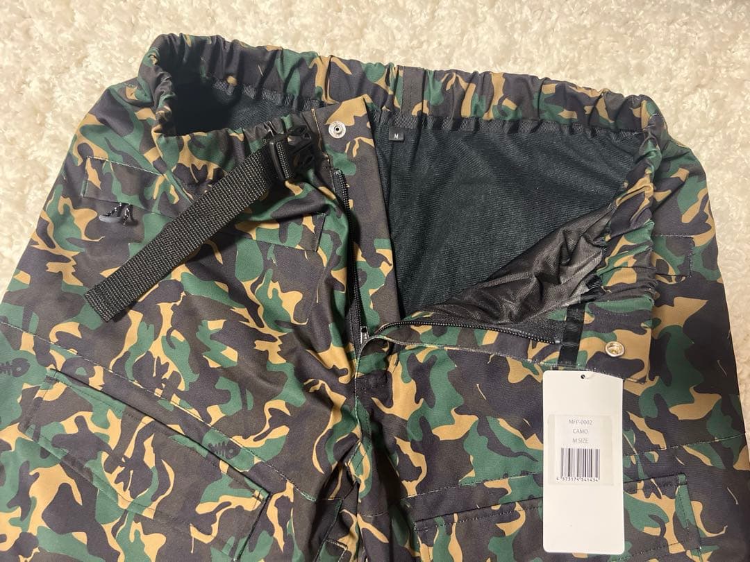 スノーボードウェア 迷彩 上下セット