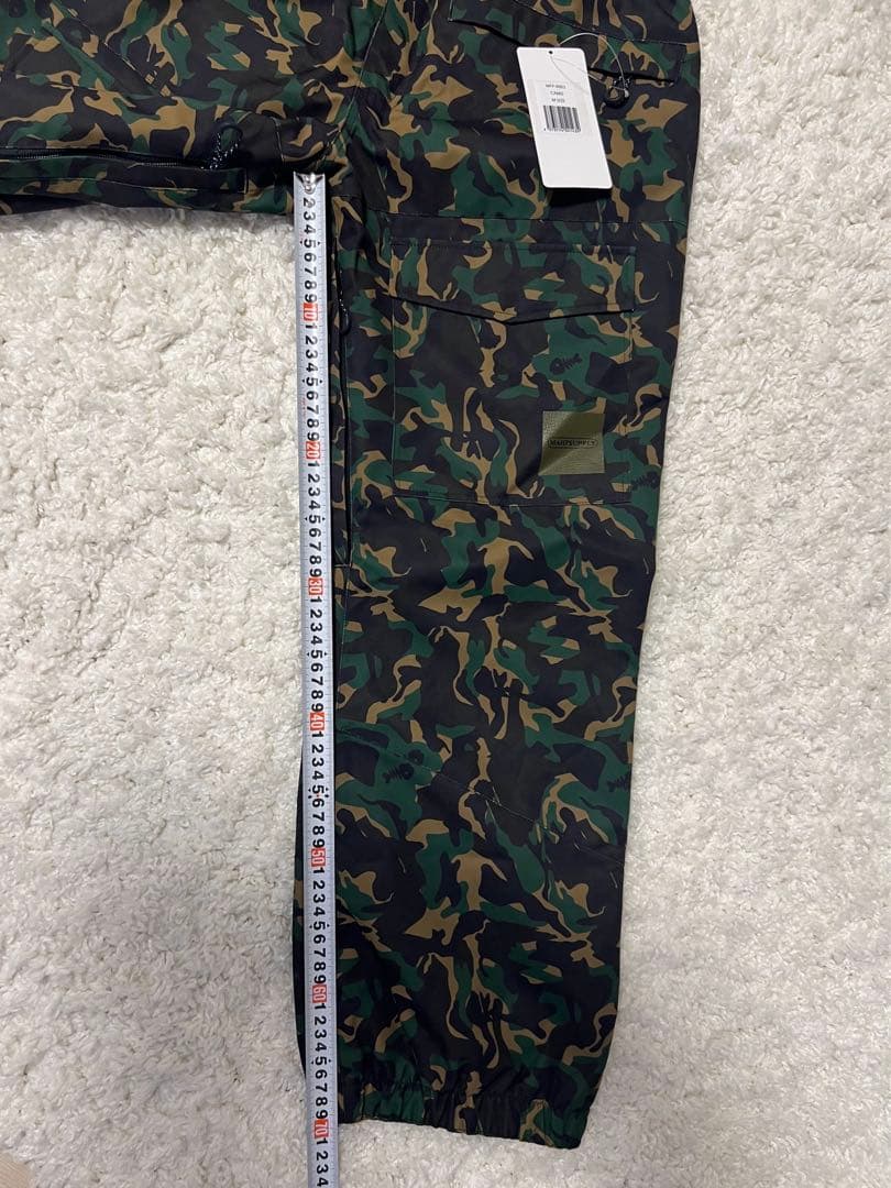 スノーボードウェア 迷彩 上下セット