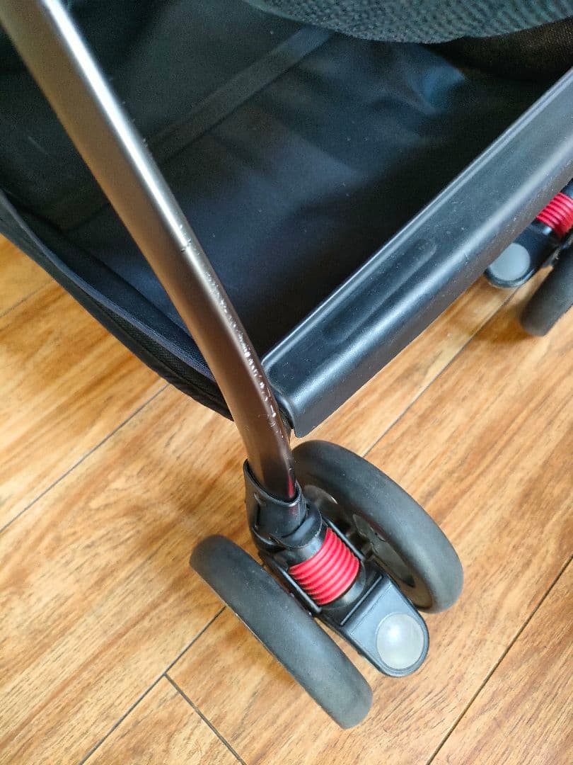 Aprica オプティアプレミアム 最上級モデル ベビーカー 黒 新生児