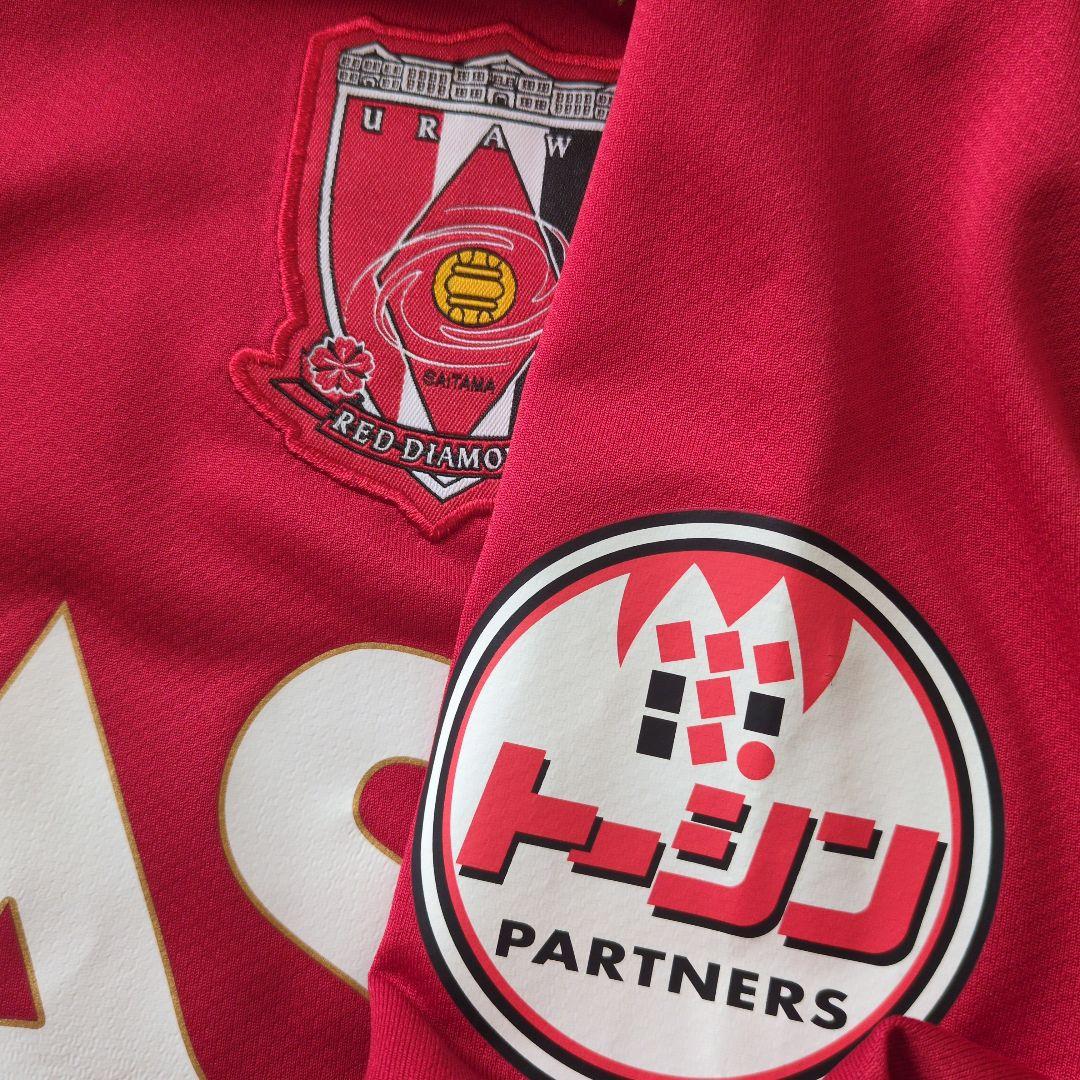 サッカー Jリーグ 浦和レッズ ユニフォーム 長袖 原口元気 サイン入り