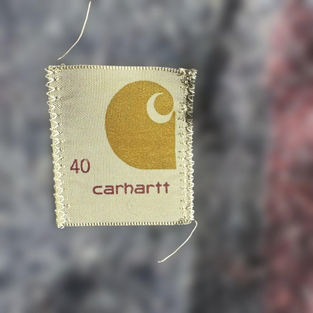 神サイズ　70s Carhartt デトロイトジャケット　プリントタグ　雰囲気系