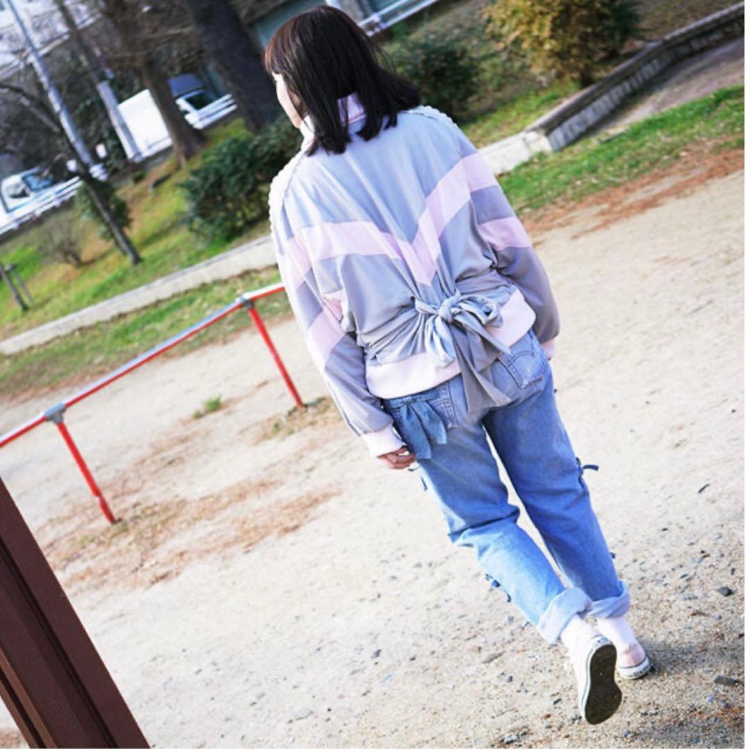 ケイスケカンダ　リボン結びのジャージ