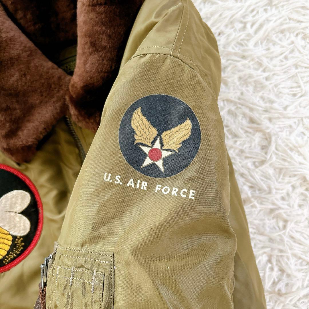 XLサイズ BUZZ RICKSON'S フライトジャケット　B-15C 襟ボア