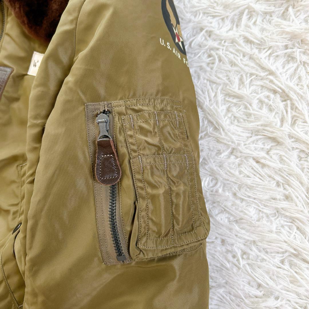 XLサイズ BUZZ RICKSON'S フライトジャケット　B-15C 襟ボア