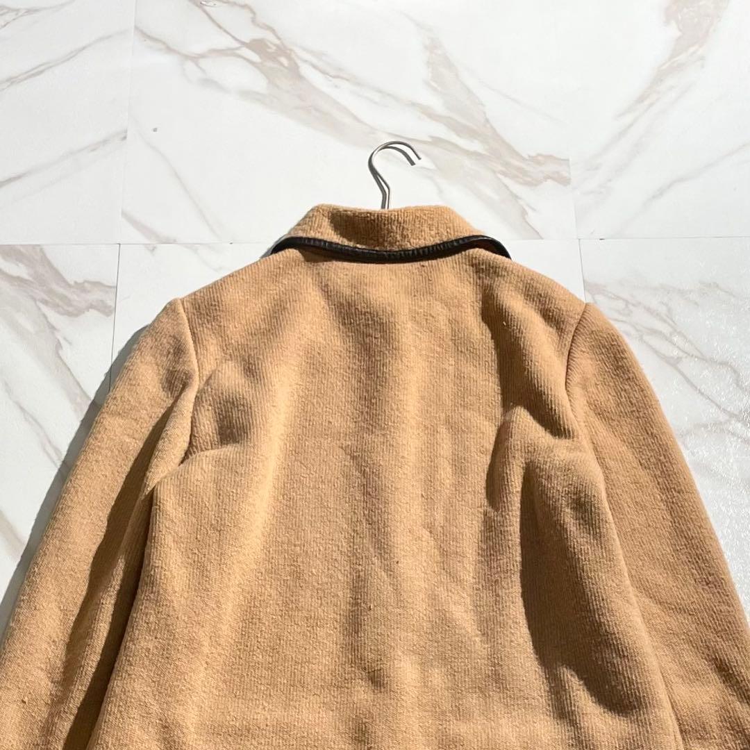 ジャケット・アウター CELINE Long Coat 90% Camel Leather L