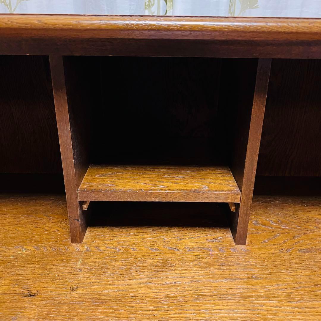 木製　ライティングビューロー