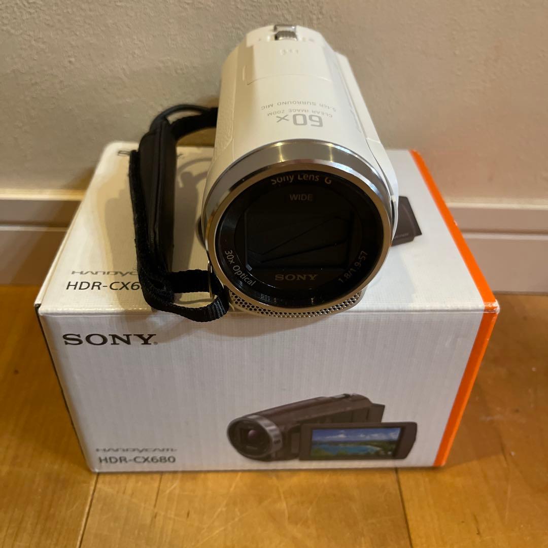 SONY HANDYCAM HDR-CX680 ビデオカメラ【訳あり•美品】