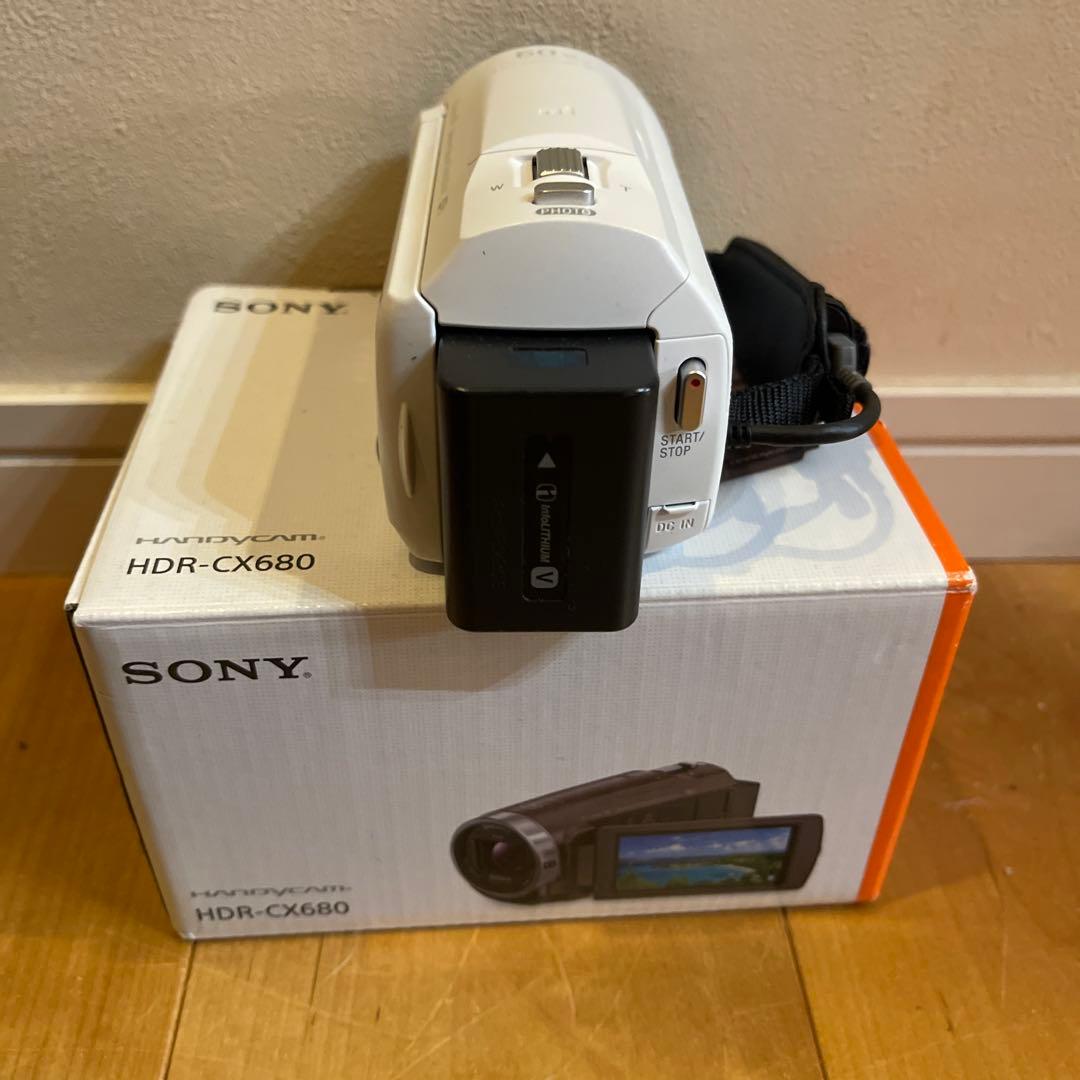 SONY HANDYCAM HDR-CX680 ビデオカメラ【訳あり•美品】