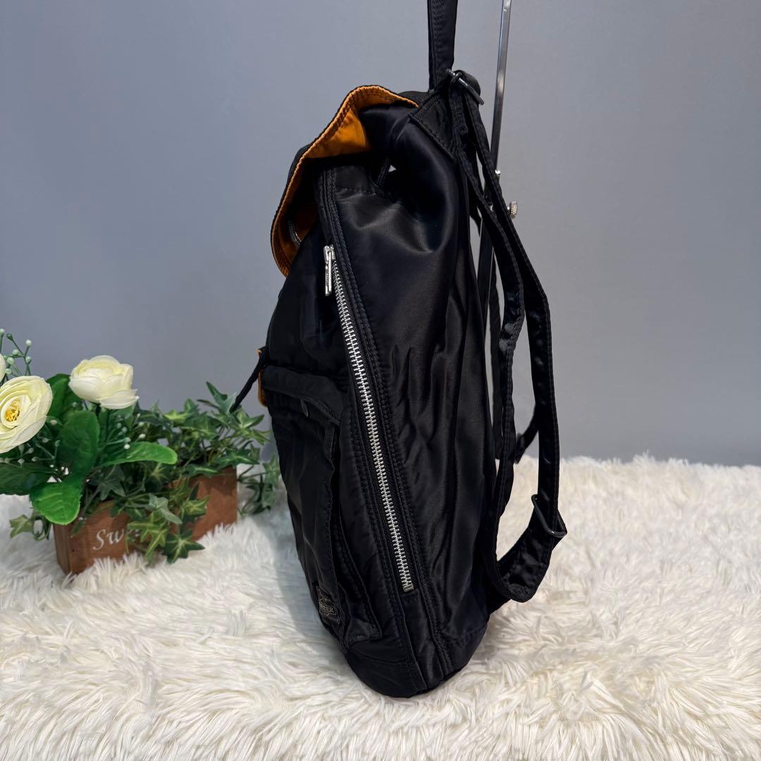 最安値【美品】希少 レア PORTER TANKER リュック ブラック