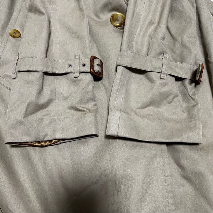 90s BURBERRY バーバリー トレンチコート ノバチェック 男女兼用