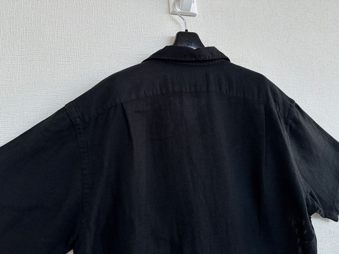 超スペシャル 90s ラルフローレン CLAYTON 半袖シャツ M ブラック