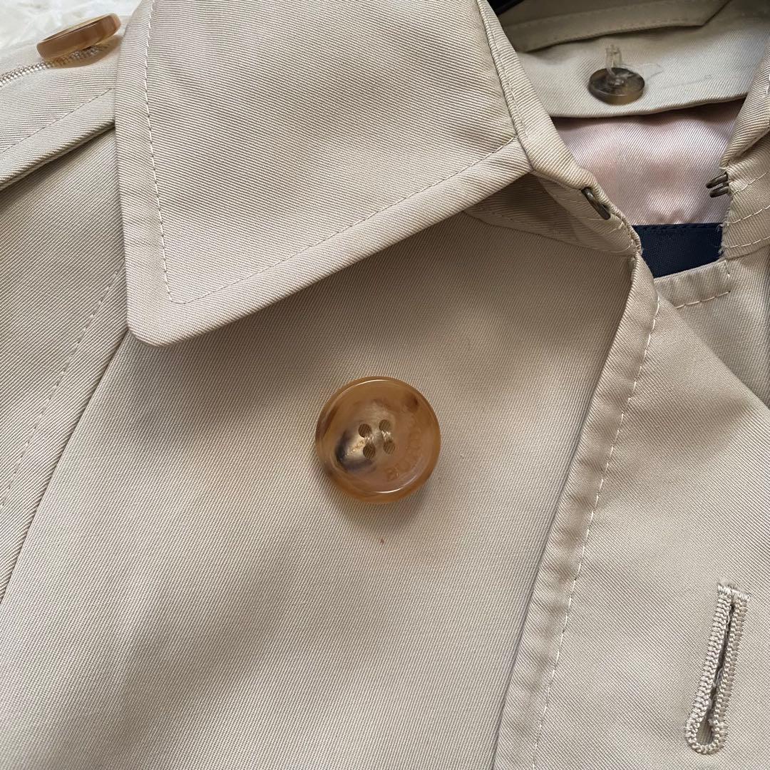 バーバリーロンドン　トレンチコート　ライナー　ノバチェック　ロング　ベージュ