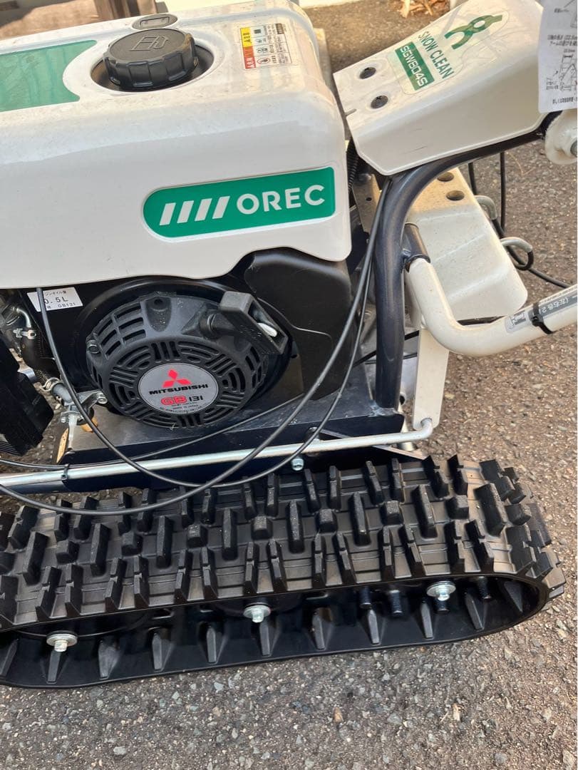 OREC 除雪機 ＳＧＷ８０4s三菱エンジン セル付き