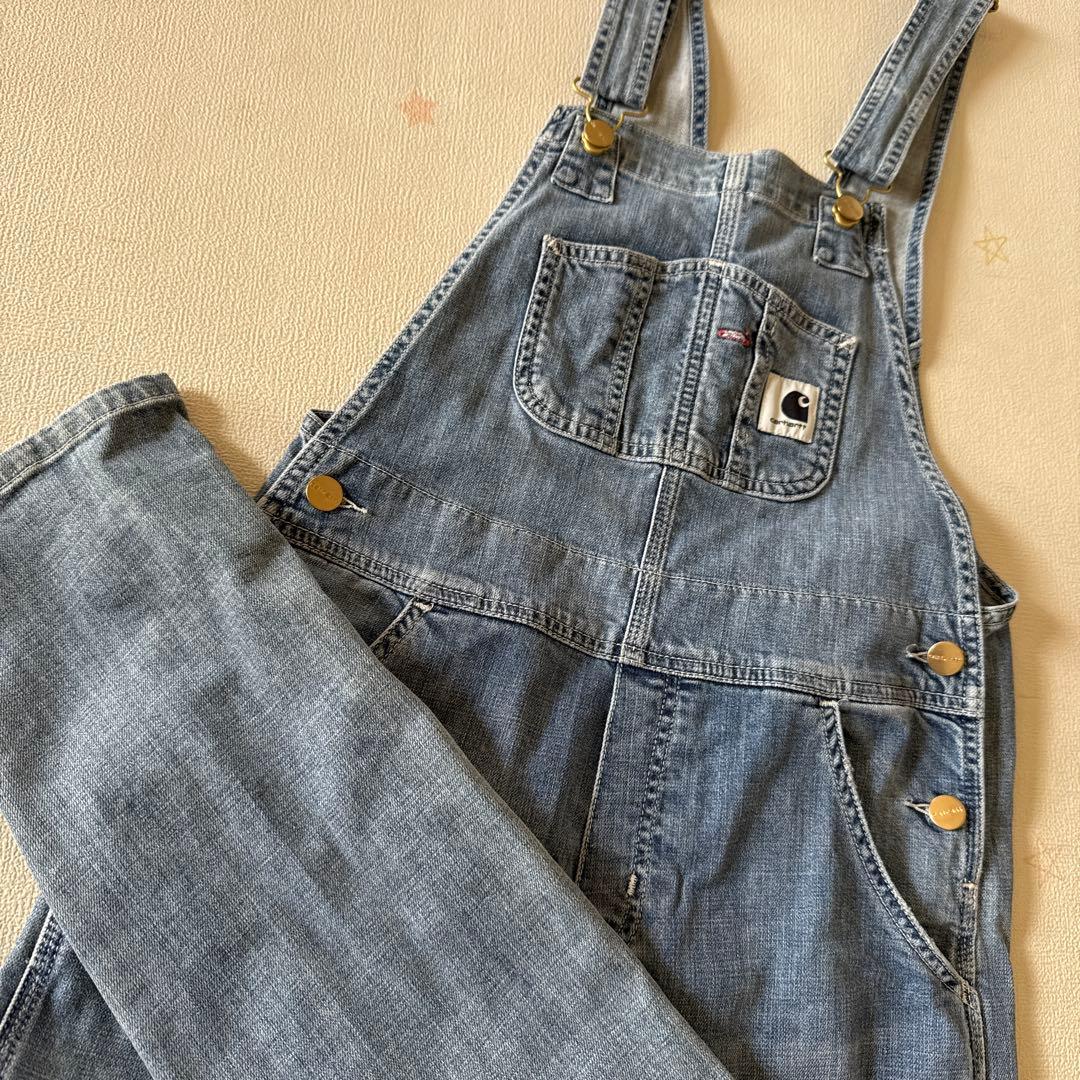 Carhartt デニムオーバーオール　XS