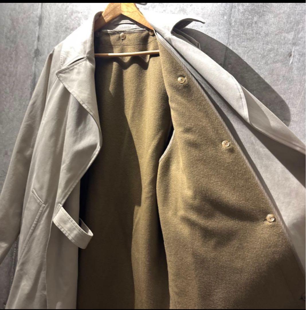 【美品】Comoli 22年 タイロッケンコート（ライナー付き）