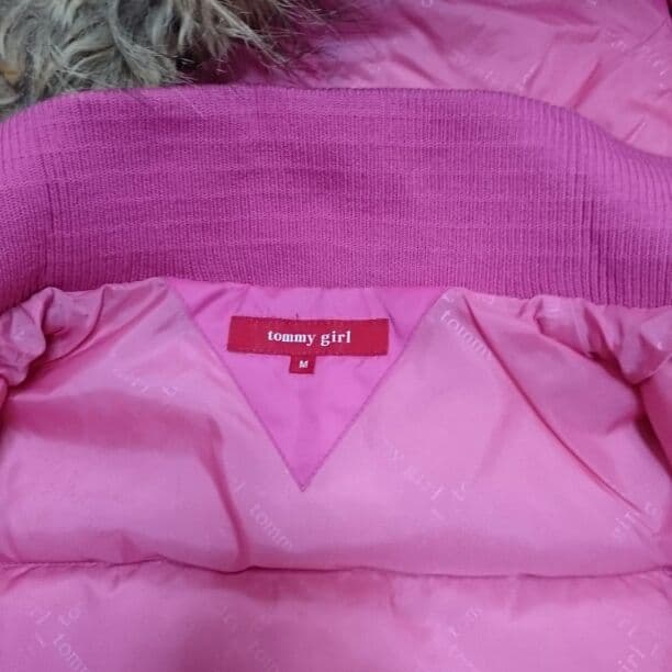 トミーガール 新品同様 ピンクダウンジャケット