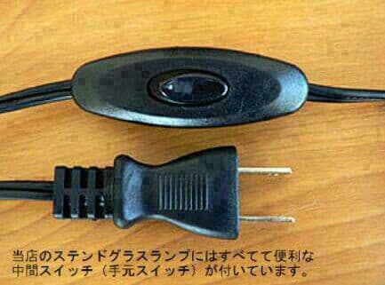 ティファニースタイルテーブルランプ電気スタンドガラスランプ\r フェニックステ1