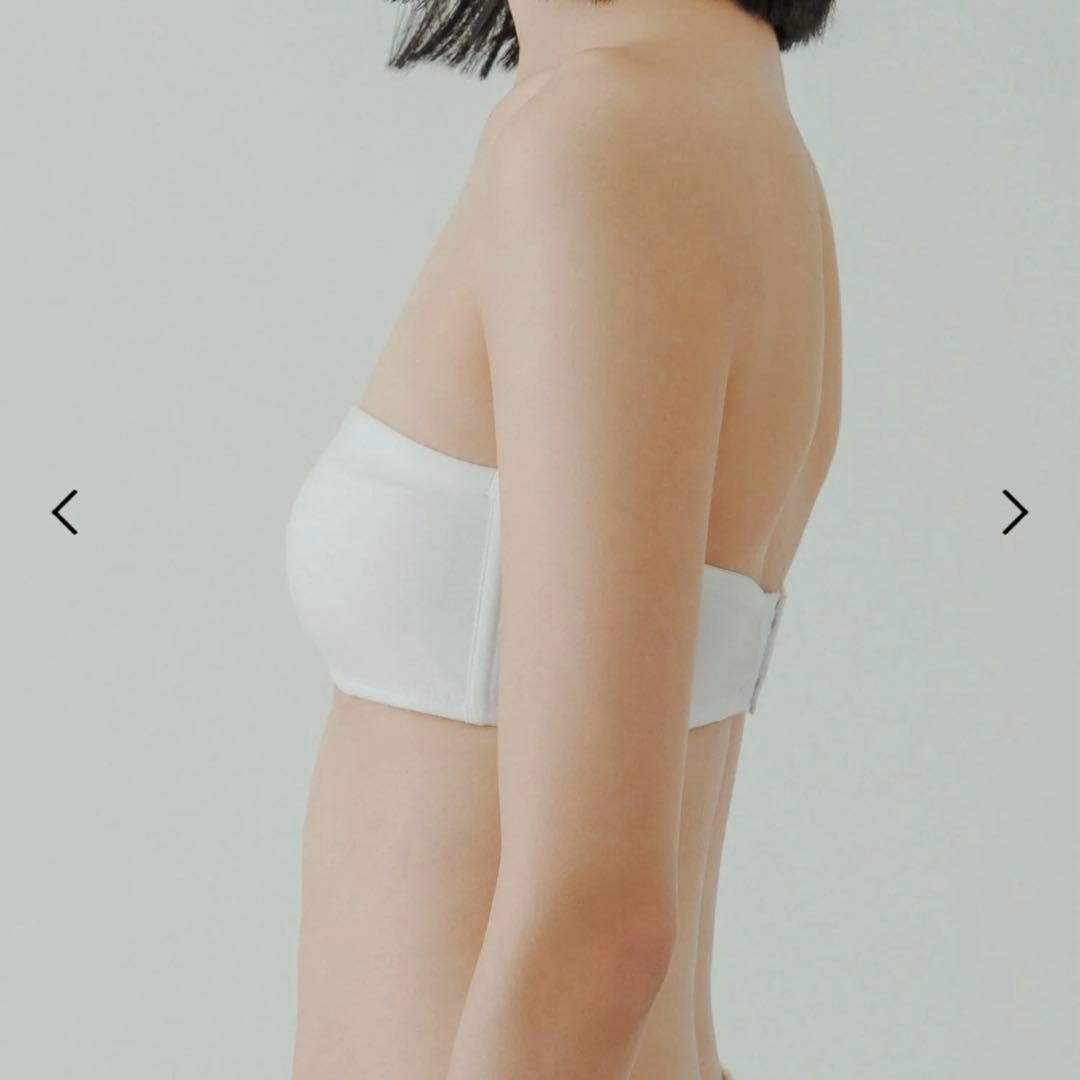 [美品・送料込み]yo BIOTOP/ヨービオトープ tiny bra top白