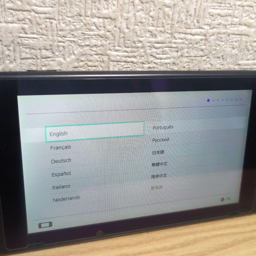 Nintendo Switch 本体 グレー 初期型 ジャンク品扱い　TV接続可
