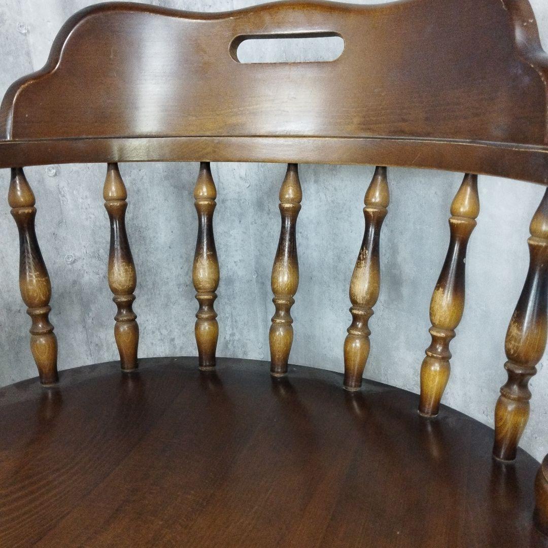 飛騨家具　キツツキ　ウィンザーアームチェア　キャプテンチェア　6脚セット①