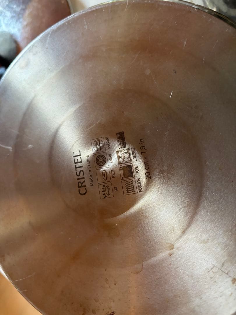 さ*こ様 CRISTEL 両手鍋 3個セット ［値下げしました］