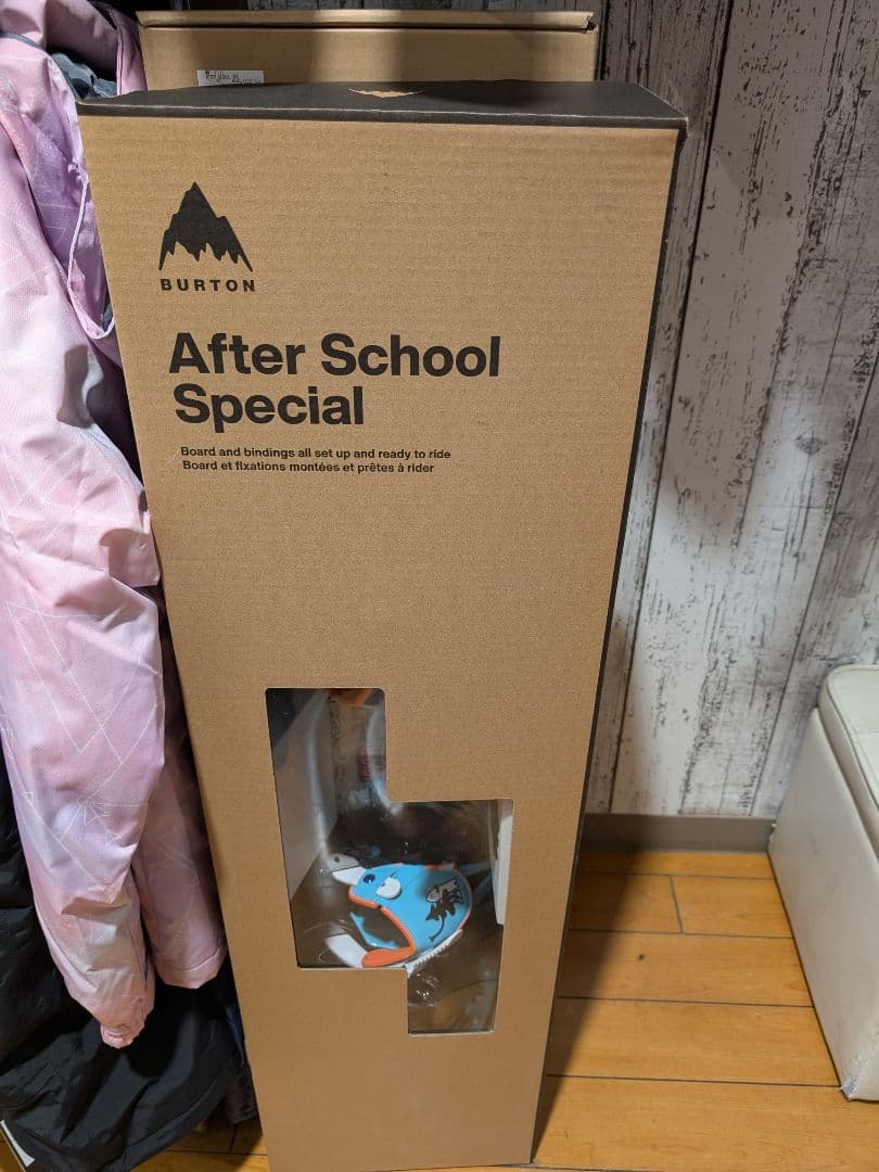 Burtonキッズスノーボード、ビンディング、ブーツセット