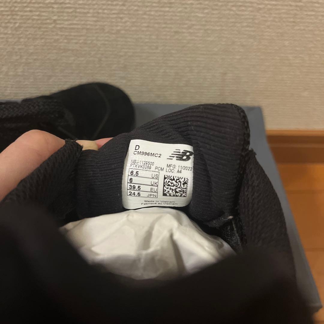 New Balance 24.5 ニューバランス 996 スニーカー スエード