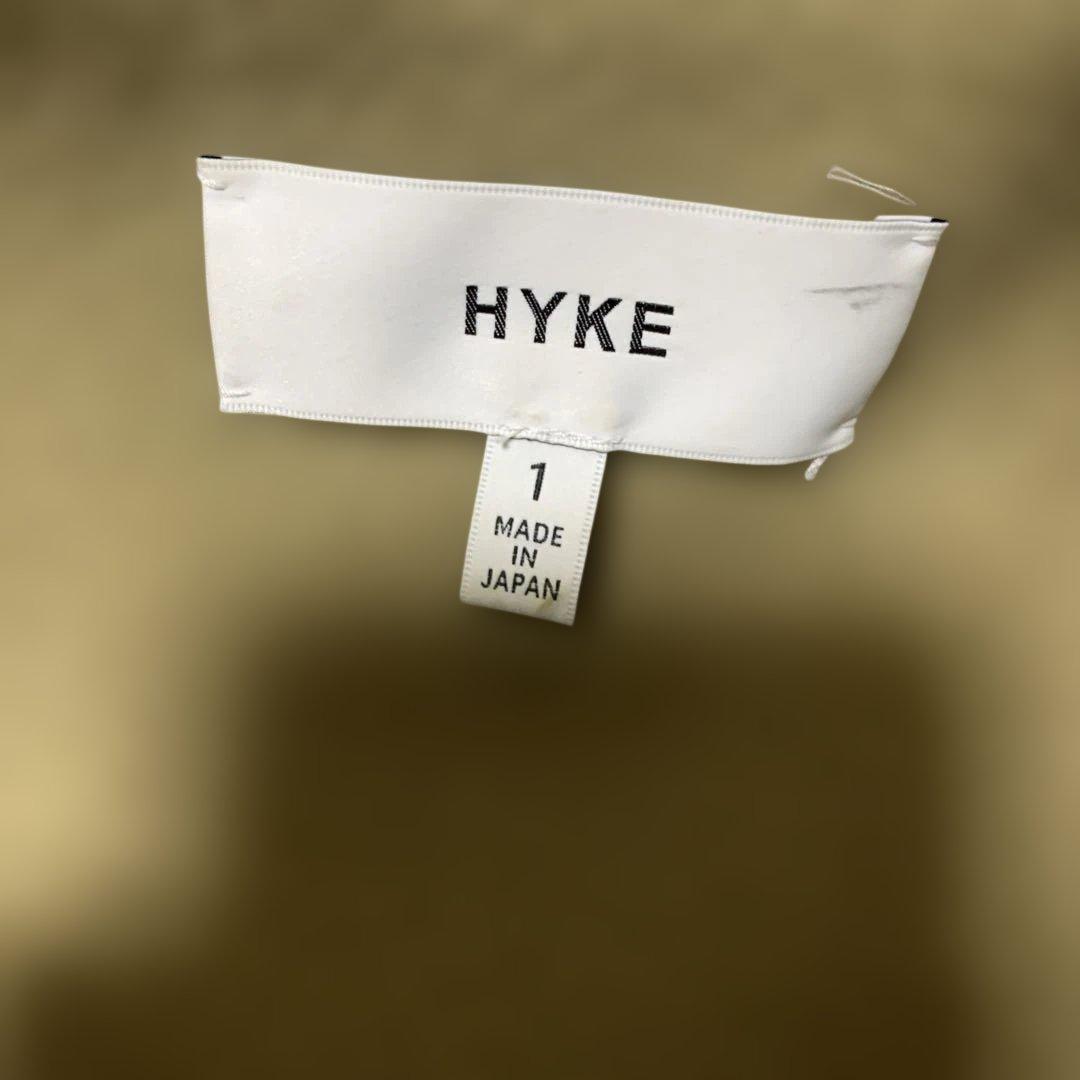 HYKE ビッグシルエット、ロング丈ダッフルコートサイズ1