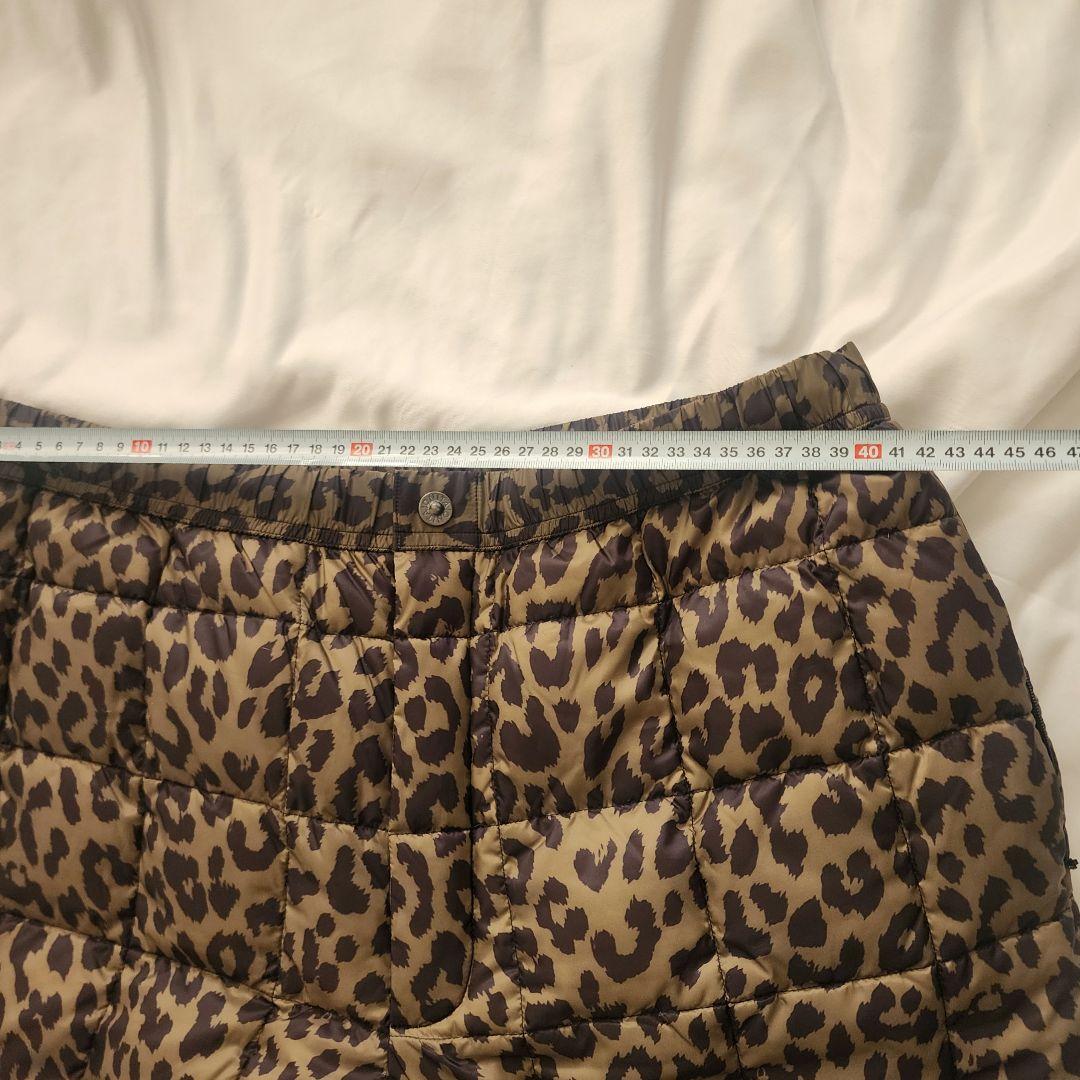 未使用　タイオン　ダウンパンツ　レオパード　ヒョウ柄2XL
