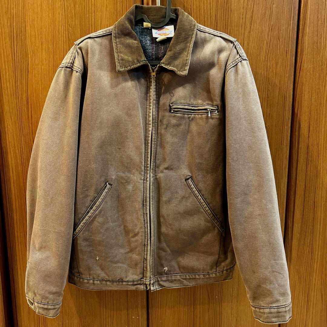 Dickies デトロイトジャケット　ブラウン 白タグ　メキシコ製　Mサイズ