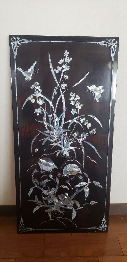 【希少】螺鈿細工　壁掛け　オブジェ