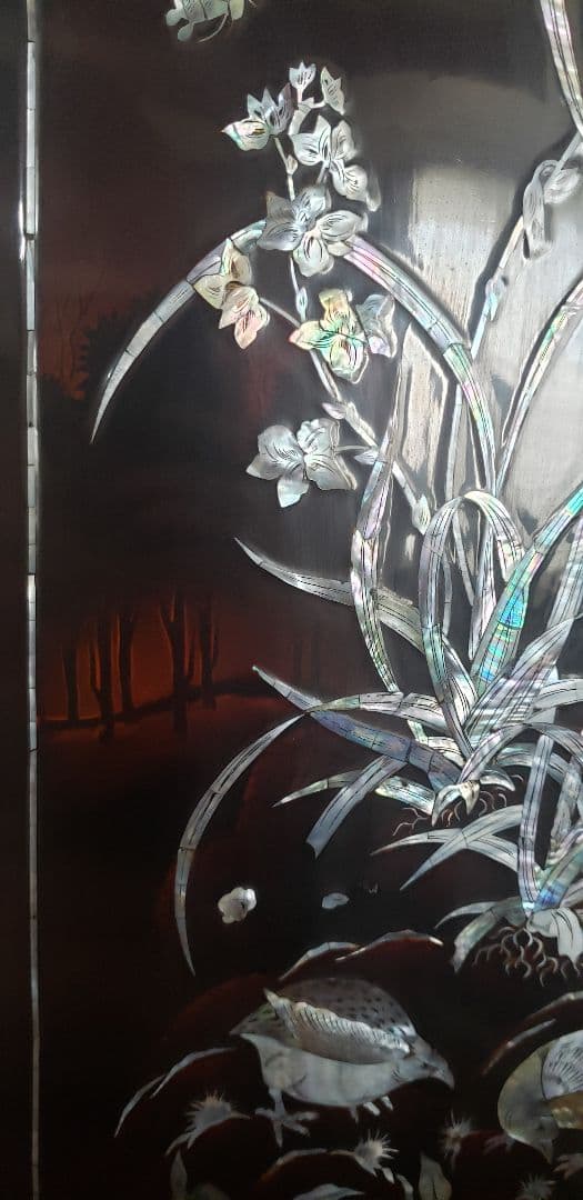 【希少】螺鈿細工　壁掛け　オブジェ