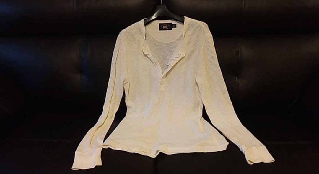 RRL ダブルアールエル ヘンリーネックカットソー キムタク着