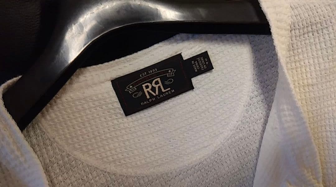 RRL ダブルアールエル ヘンリーネックカットソー キムタク着