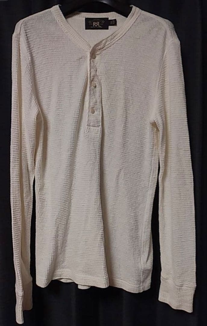 RRL ダブルアールエル ヘンリーネックカットソー キムタク着