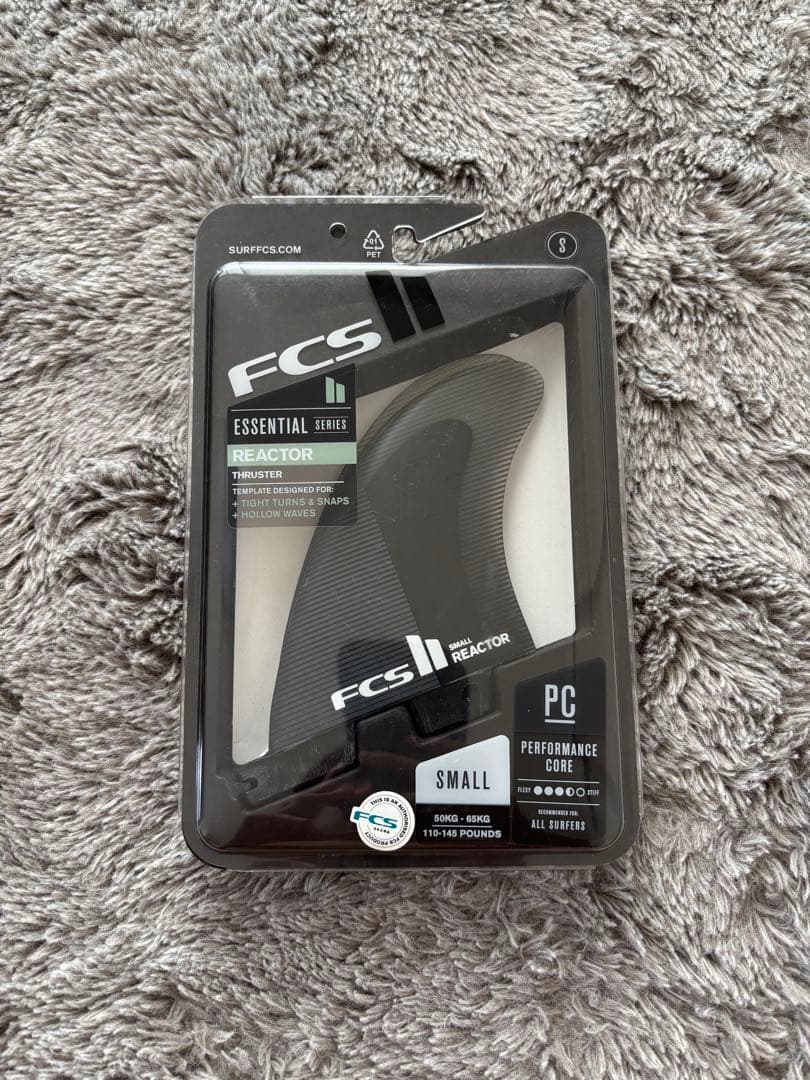 FCS II REACTOR フィン 3枚セット スモール