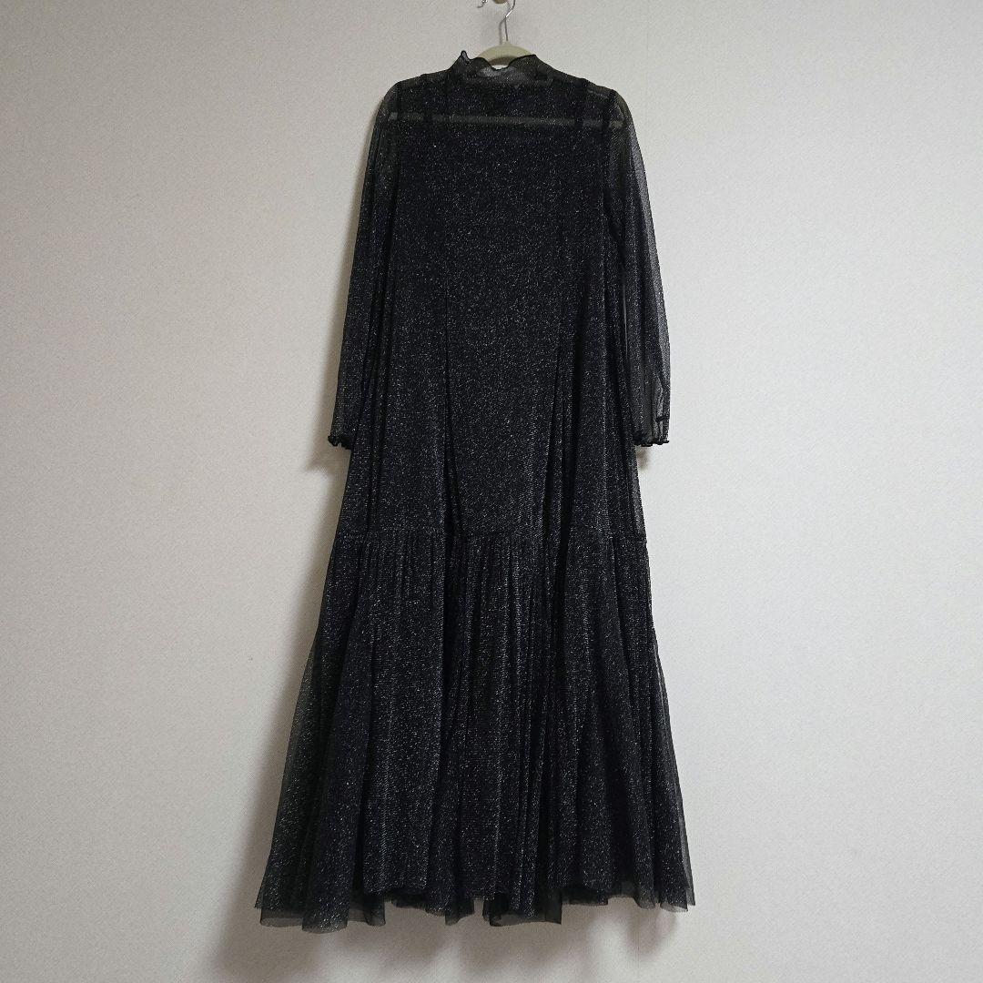 RUIRUE BOUTIQUE ラメチュールメロウワンピースドレス