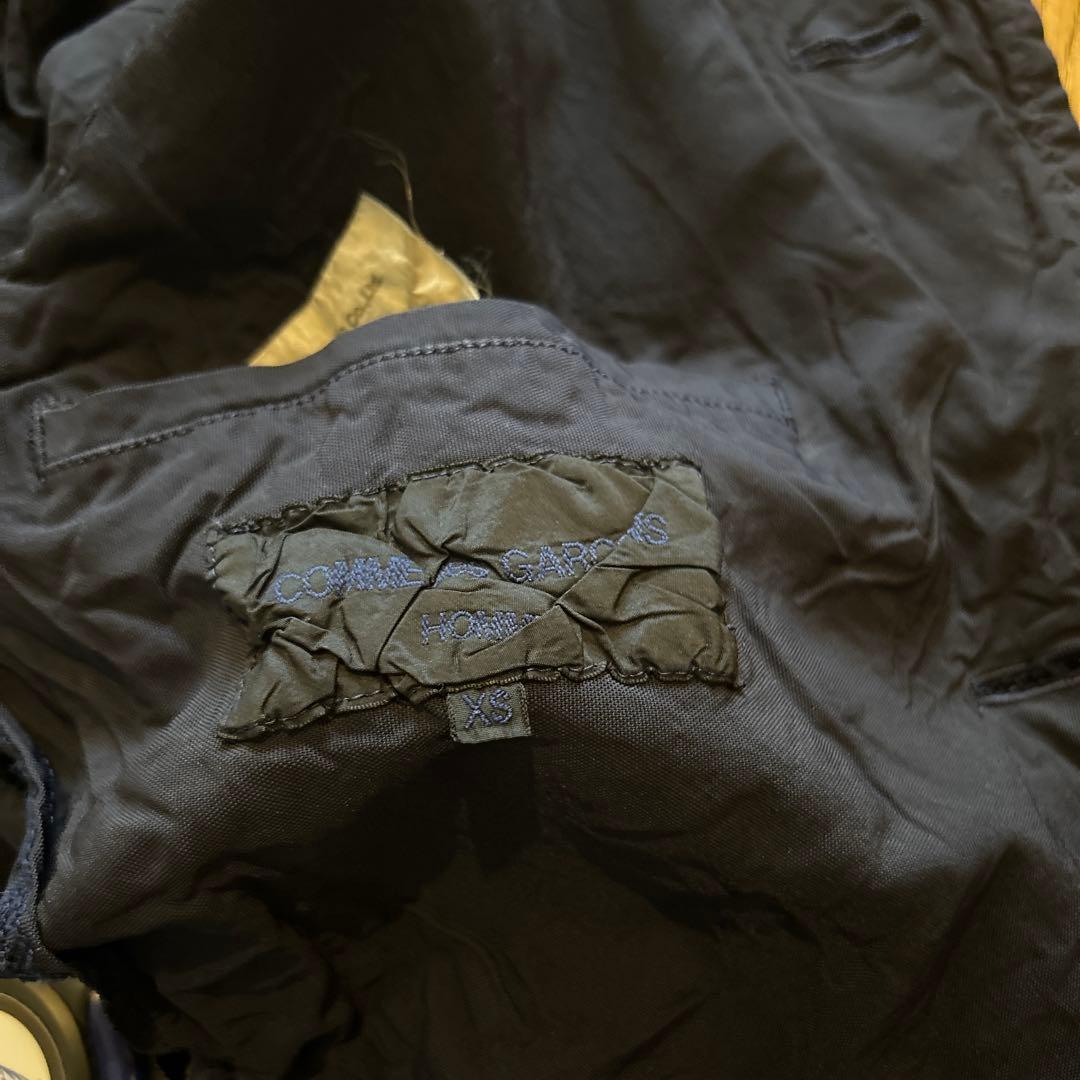 COMME des GARÇONS HOMME トレンチコート　ネイビー