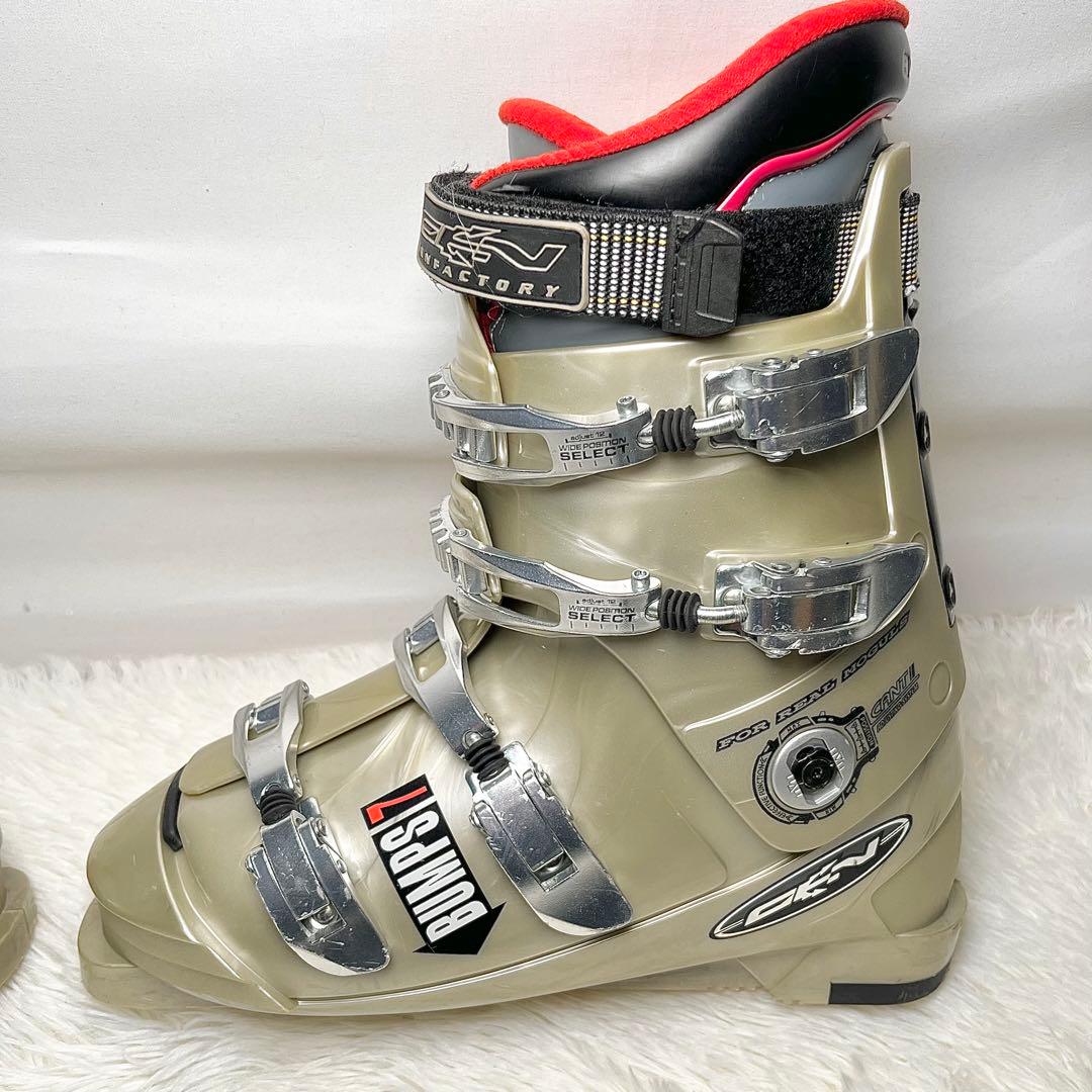 【良品】GENFACTORY BUMPS7 スキーブーツ 27.0-27.5cm