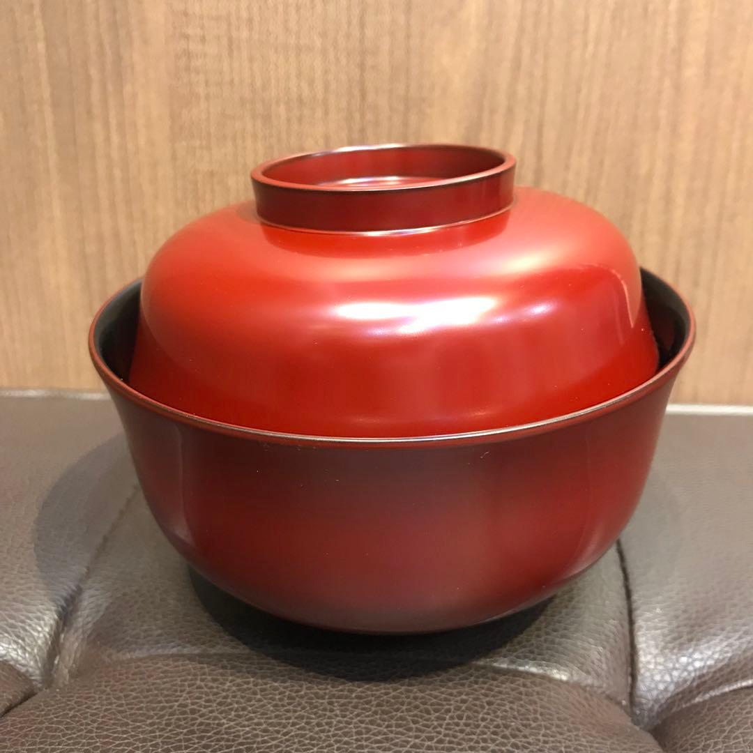 越前　本漆　煮物椀　5脚SET