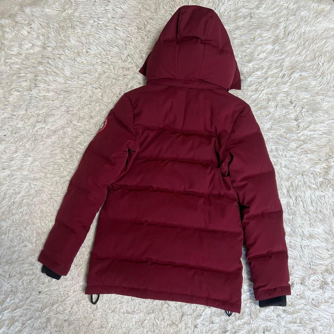 【希少】  カナダグース　ダウンコート　ソラリス　ボルドー