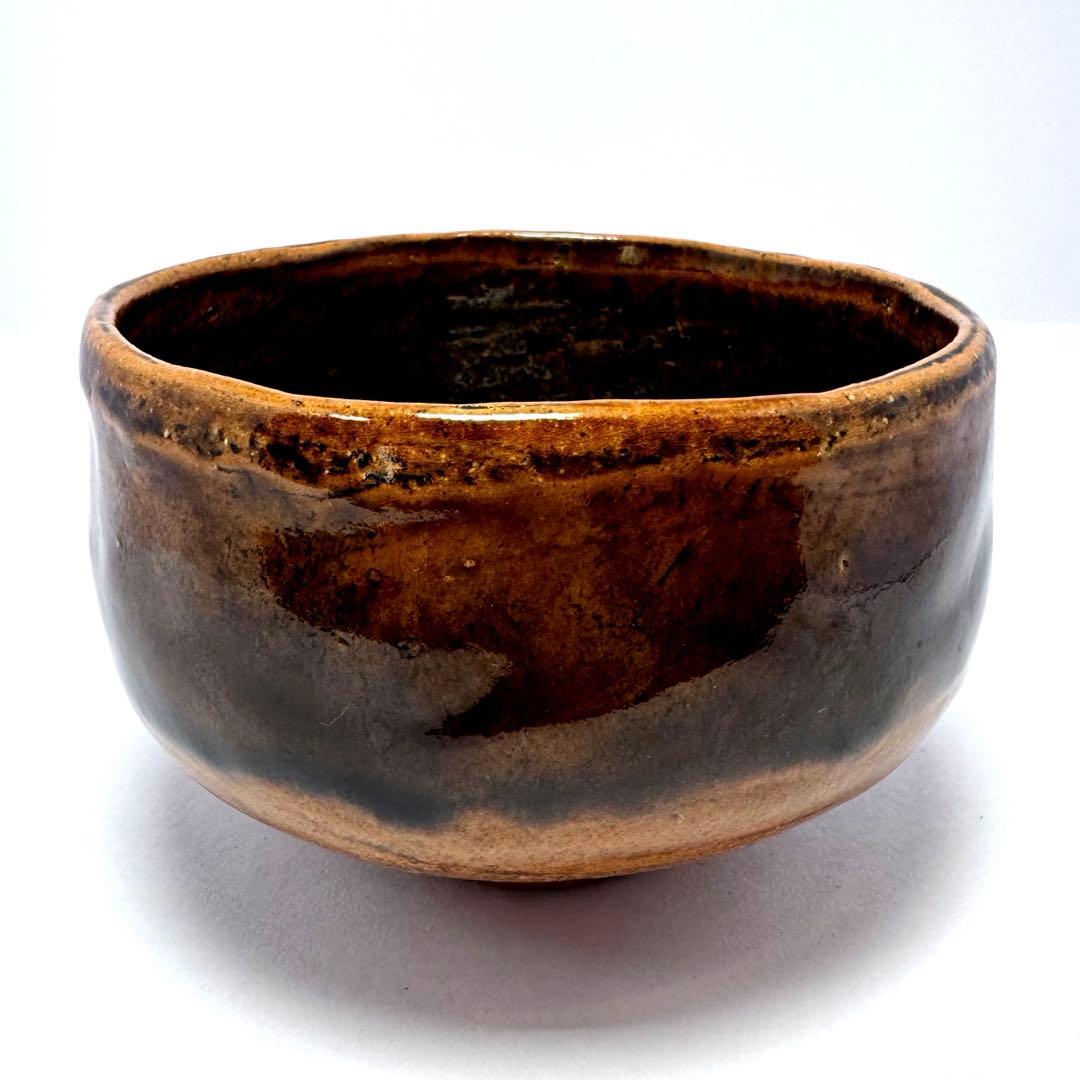新品未使用 大樋焼 茶碗 抹茶椀 大樋一平作 共箱 説明書 伝統工芸 陶芸