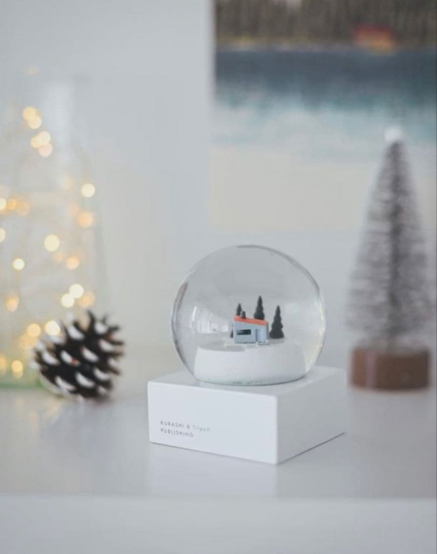 【新品未使用】 北欧暮らしの道具店　スノードーム 2025