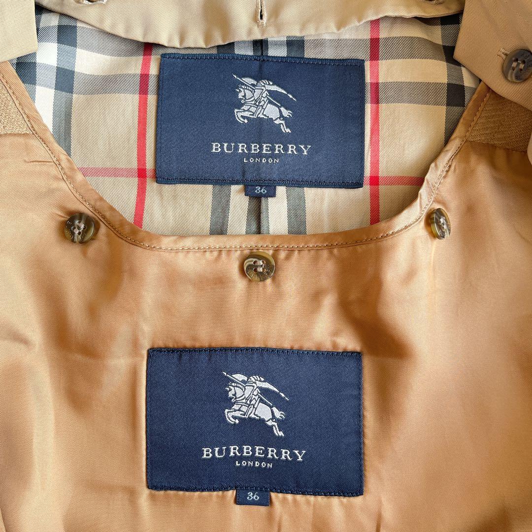 バーバリー　トレンチコート　ハニーベージュ　ライナー　ノバチェック　ベルト
