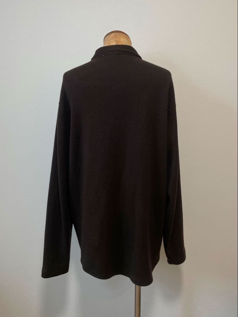 PERRY ELLIS 襟付きジップジャケット XL 素材感良