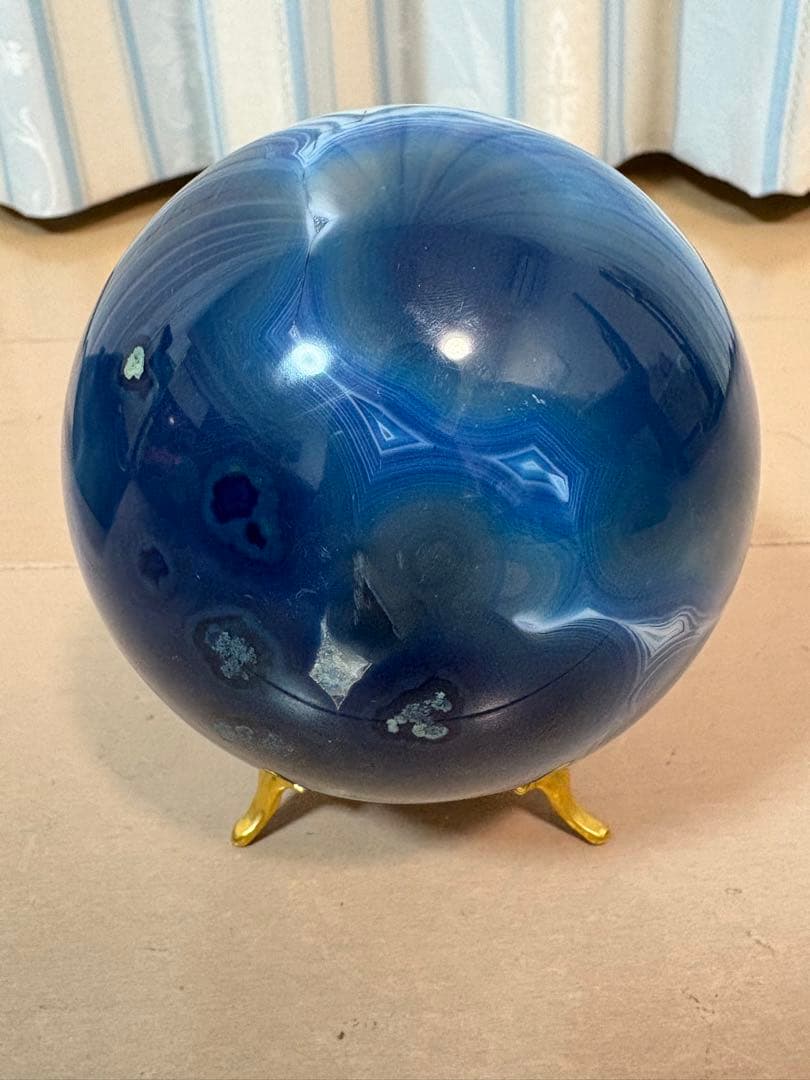 アゲート 青瑪瑙　ブルーアゲート　厄除け　開運