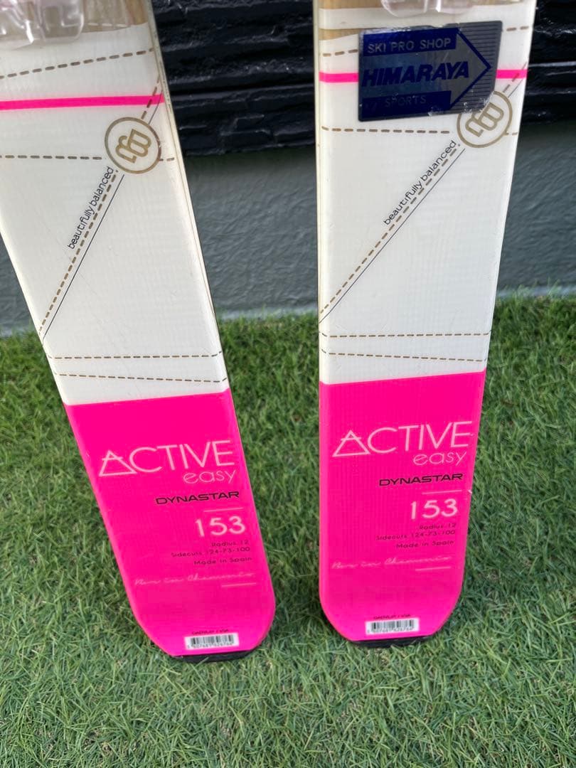 DYNASTAR レディス153カービングスキーセットポール、ビンディング付