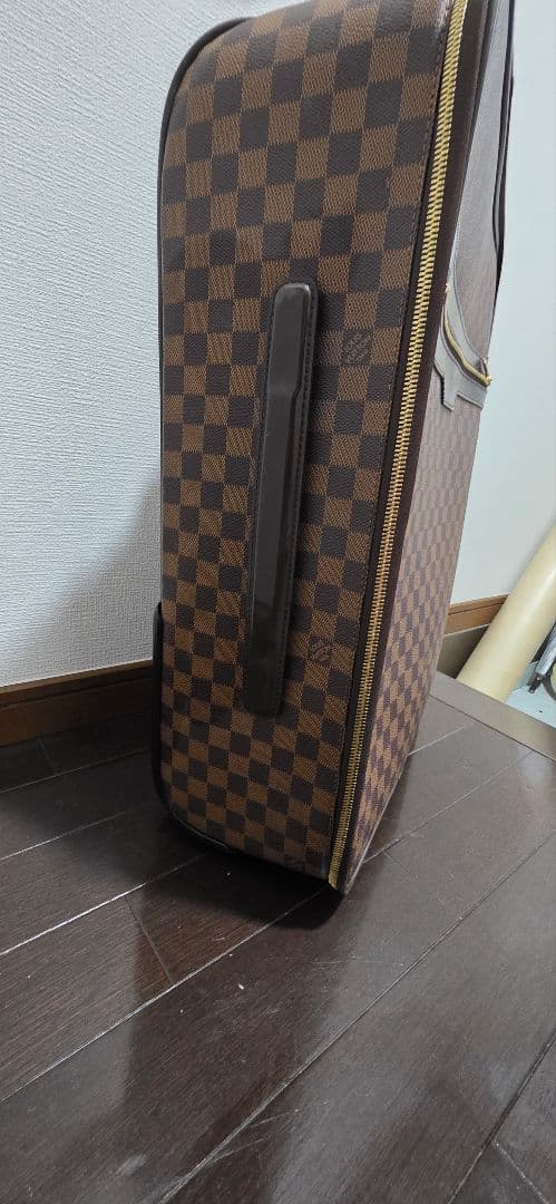 ルイヴィトン キャリーチェック柄キャリーケース 中型